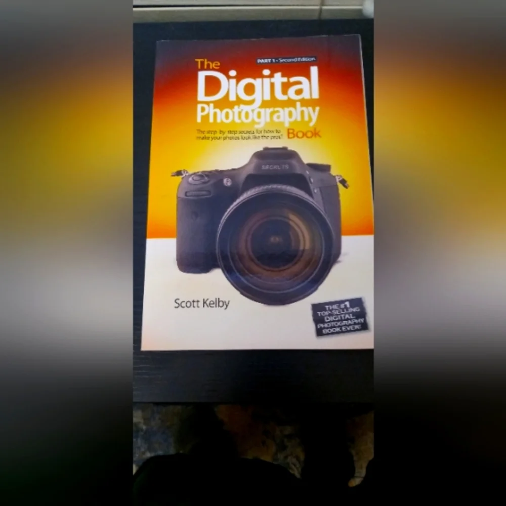 The Digital Photography Book - Black/Orange Cover
